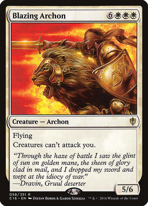 Blazing Archon - Commander 2016