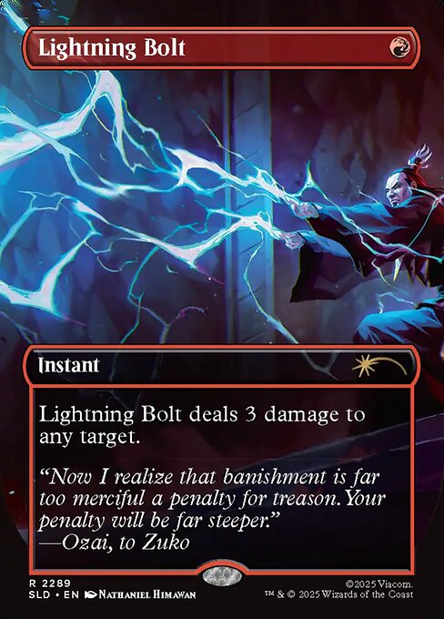 Lightning Bolt - Secret Lair Drop - Borderless