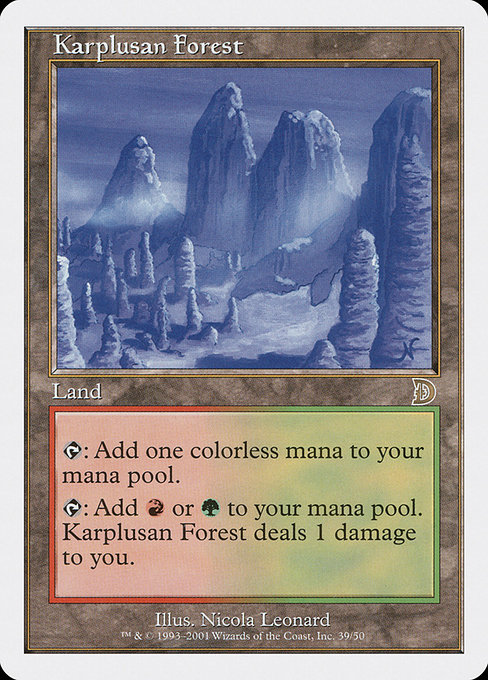 Karplusan Forest - Deckmasters