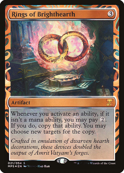 Rings of Brighthearth - Kaladesh Inventions - Promo Foil