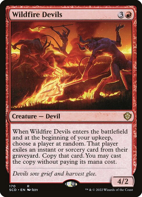 Wildfire Devils - Starter Commander Decks