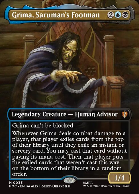 Gríma, Saruman's Footman - The Hobbit Eternal - Borderless