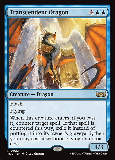 Transcendent Dragon - Tarkir: Dragonstorm Commander