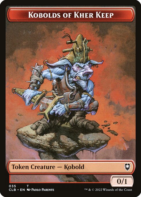 Kobolds of Kher Keep - Commander Legends: Battle for Baldur's Gate Tokens