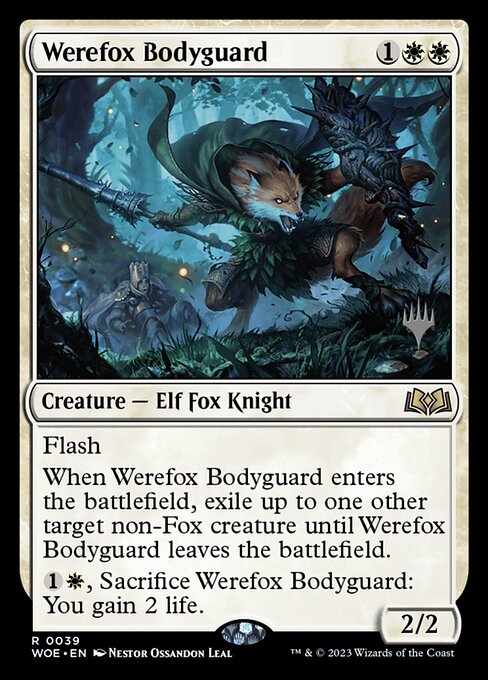 Werefox Bodyguard - Wilds of Eldraine Promos