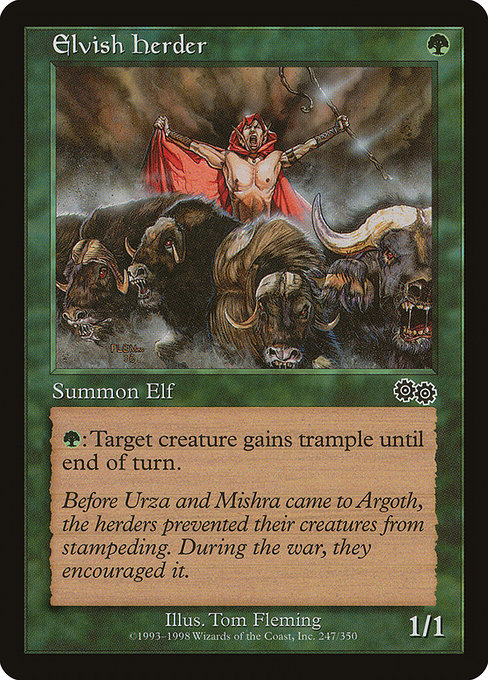 Elvish Herder - Urza's Saga