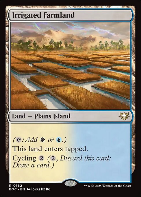 Irrigated Farmland - Edge of Eternities Commander