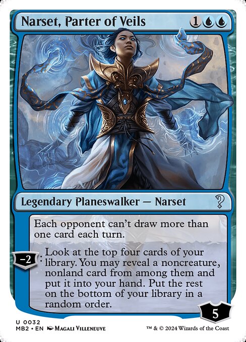 Narset, Parter of Veils - Mystery Booster 2