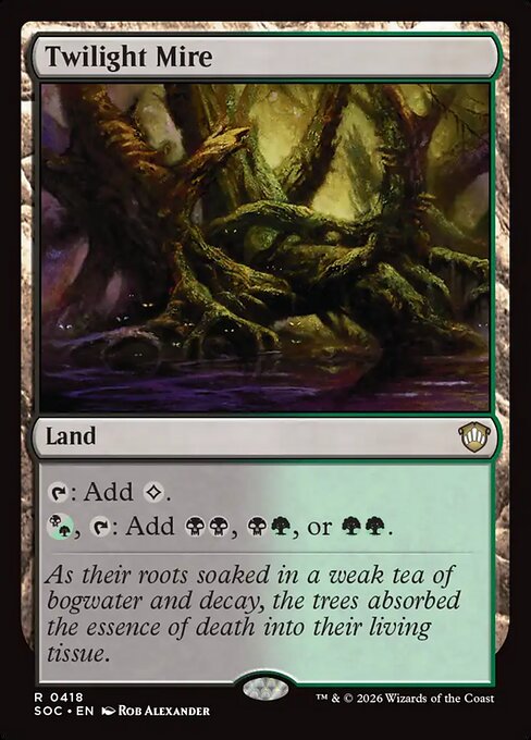 Twilight Mire - Secrets of Strixhaven Commander