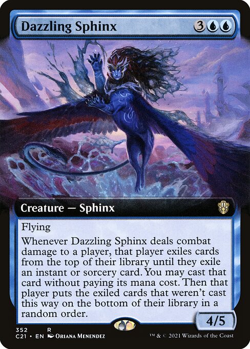 Dazzling Sphinx - Commander 2021