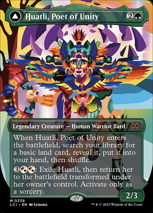 Huatli, Poet of Unity // Roar of the Fifth People - The Lost Caverns of Ixalan