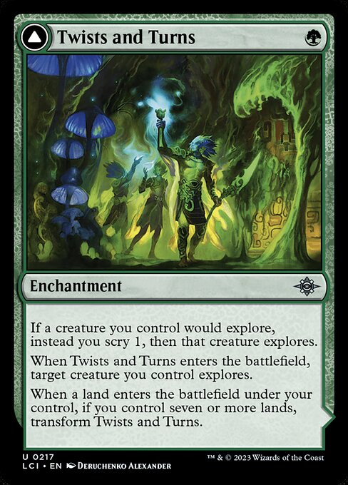 Twists and Turns // Mycoid Maze - The Lost Caverns of Ixalan