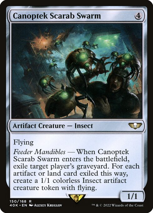 Canoptek Scarab Swarm - Warhammer 40,000 Commander