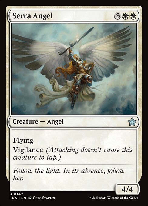 Serra Angel - Foundations