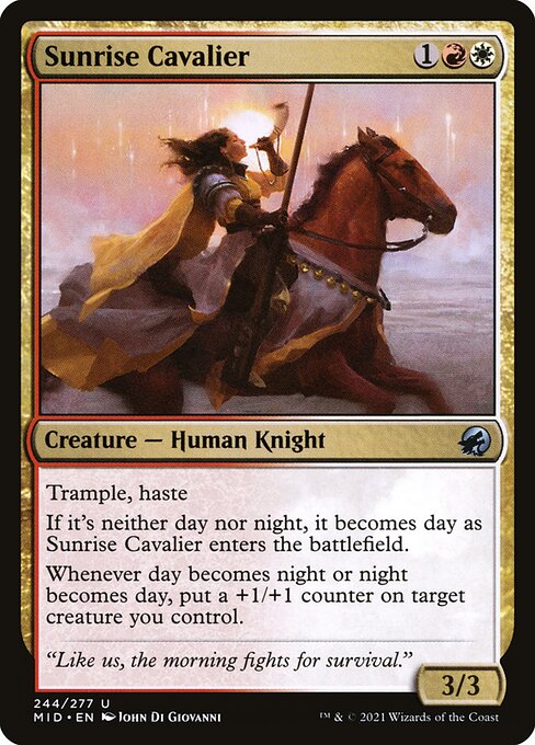 Sunrise Cavalier - Innistrad: Midnight Hunt