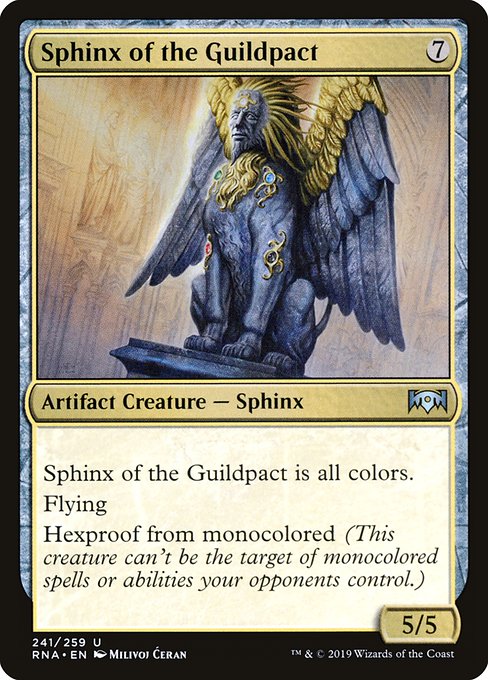 Sphinx of the Guildpact - Ravnica Allegiance