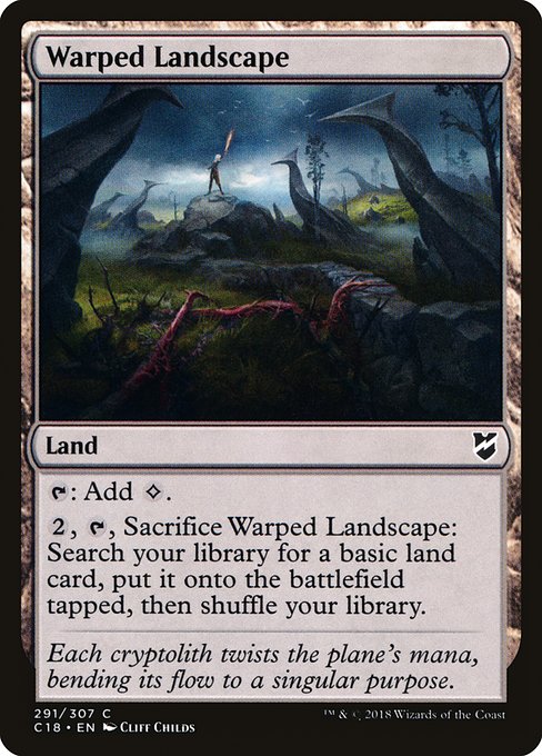 Warped Landscape - Commander 2018