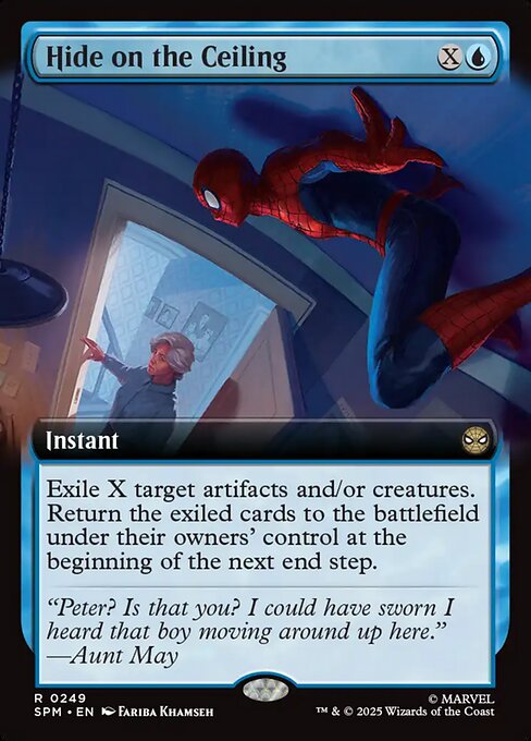 Hide on the Ceiling - Marvel's Spider-Man - Extended Art
