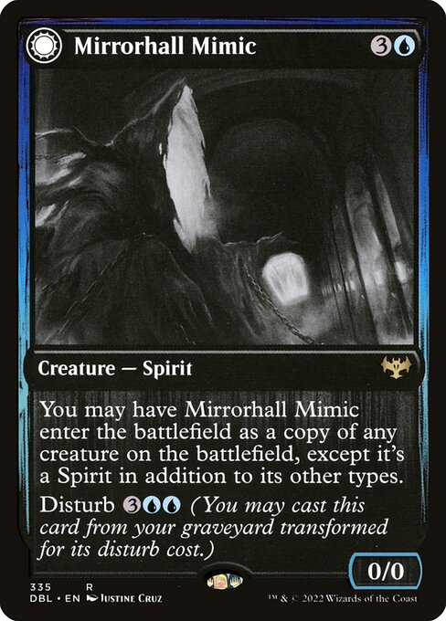 Mirrorhall Mimic // Ghastly Mimicry - Innistrad: Double Feature