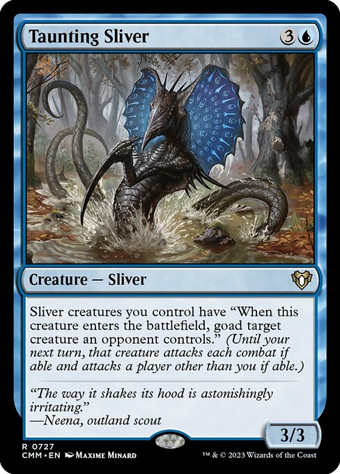 Taunting Sliver - Commander Masters