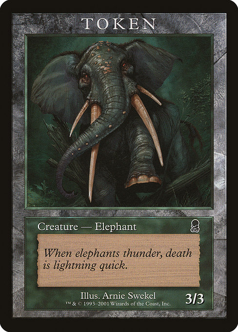 Elephant - Magic Player Rewards 2002