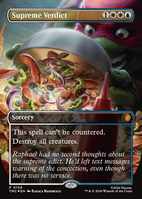 Supreme Verdict - Teenage Mutant Ninja Turtles Eternal - Borderless