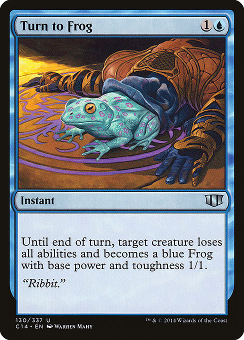 Turn to Frog - Commander 2014