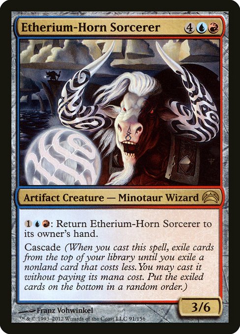 Etherium-Horn Sorcerer - Planechase 2012