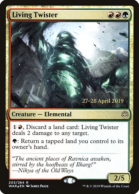 Living Twister - War of the Spark Promos