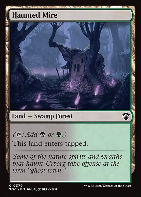 Haunted Mire - Secrets of Strixhaven Commander