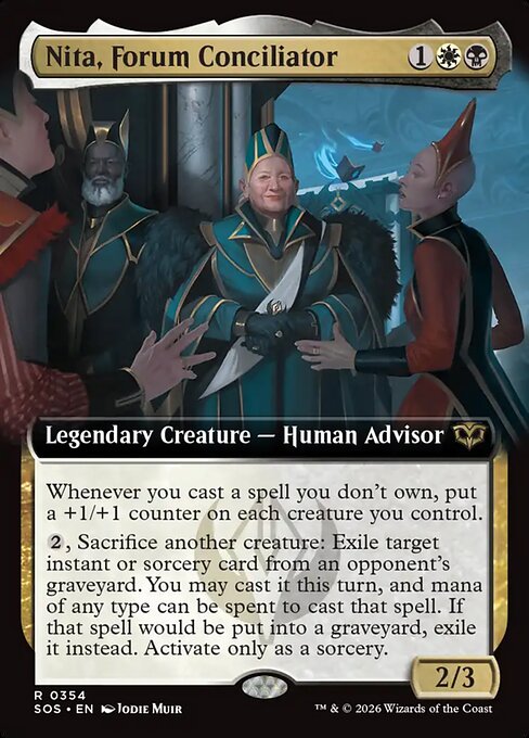 Nita, Forum Conciliator - Secrets of Strixhaven - Extended Art