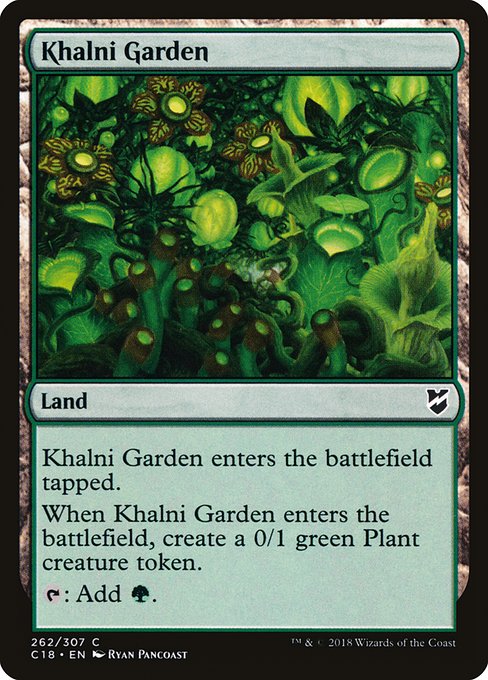 Khalni Garden - Commander 2018