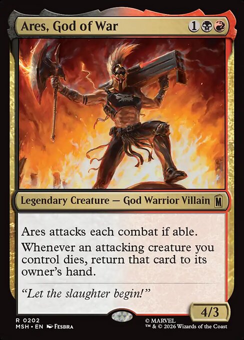 Ares, God of War - Marvel Super Heroes