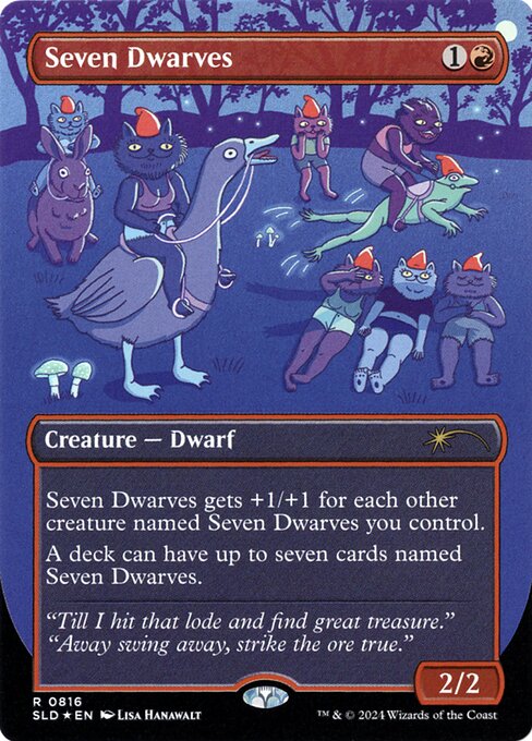 Seven Dwarves - Secret Lair Drop - Borderless