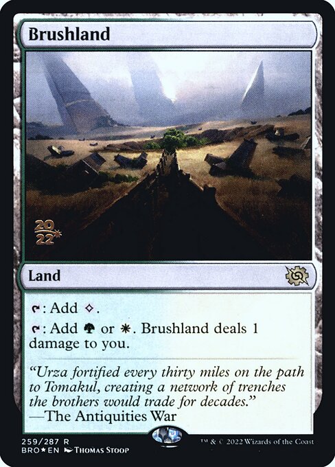 Brushland - The Brothers' War Promos