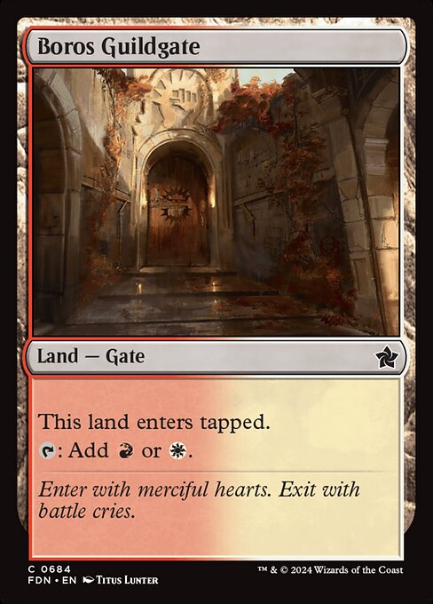 Boros Guildgate - Foundations