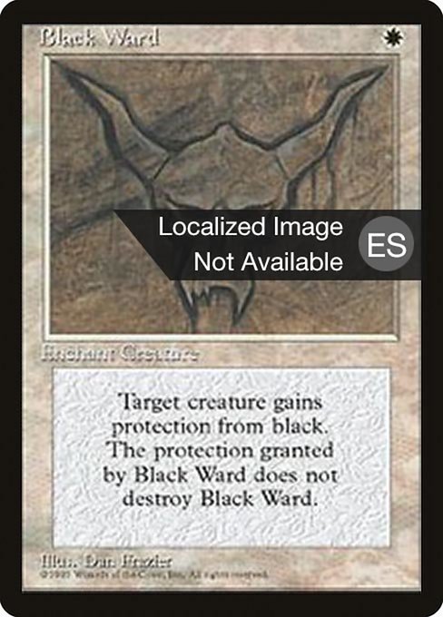 Black Ward - Fourth Edition Foreign Black Border