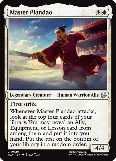 Master Piandao - Avatar: The Last Airbender