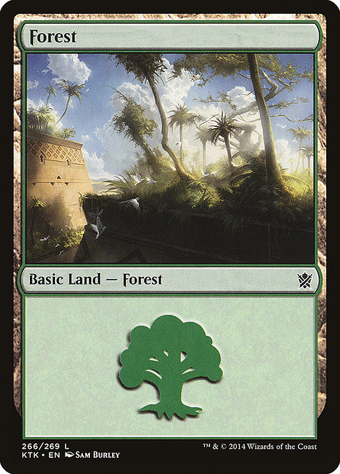 Forest - Khans of Tarkir