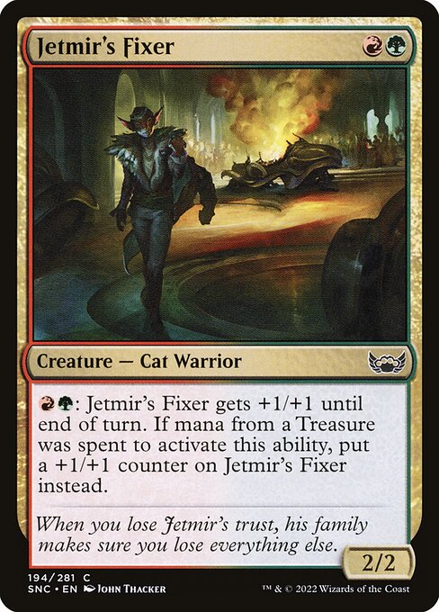 Jetmir's Fixer - Streets of New Capenna