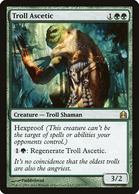 Troll Ascetic - Commander 2011