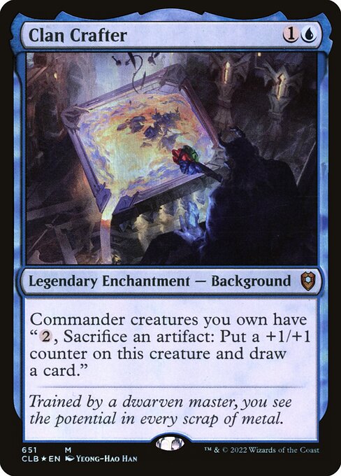 Clan Crafter - Commander Legends: Battle for Baldur's Gate