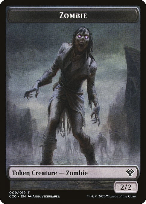 Zombie - Commander 2020 Tokens