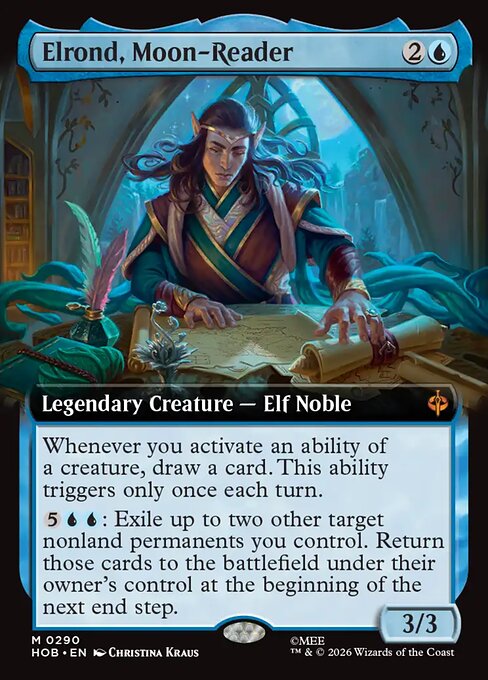 Elrond, Moon-Reader - The Hobbit
