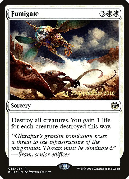 Fumigate - Kaladesh Promos - Promo Foil