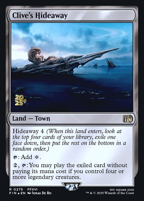 Clive's Hideaway - Final Fantasy Promos