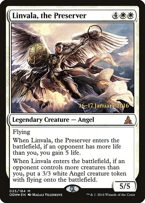 Linvala, the Preserver - Oath of the Gatewatch Promos - Promo Foil