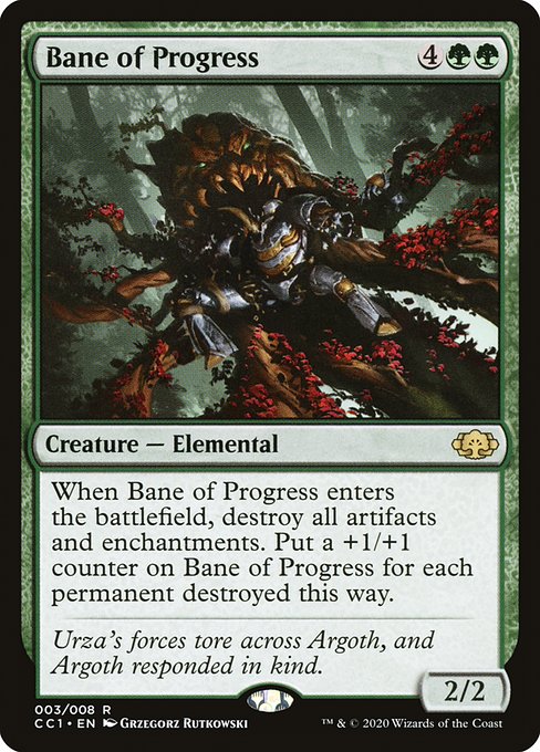 Bane of Progress - Commander Collection: Green