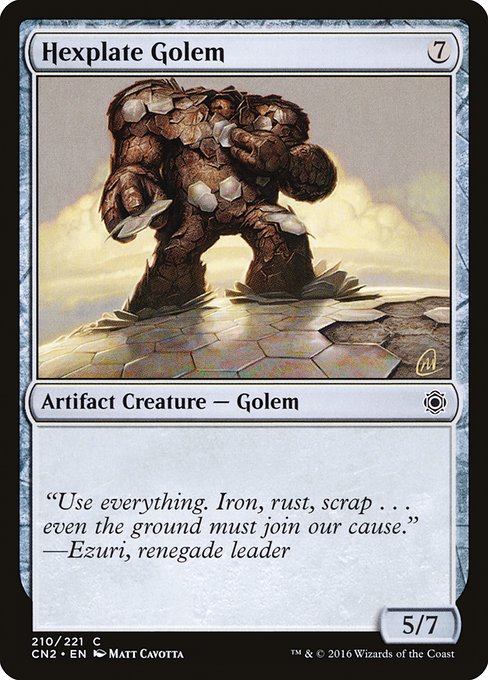 Hexplate Golem - Conspiracy: Take the Crown