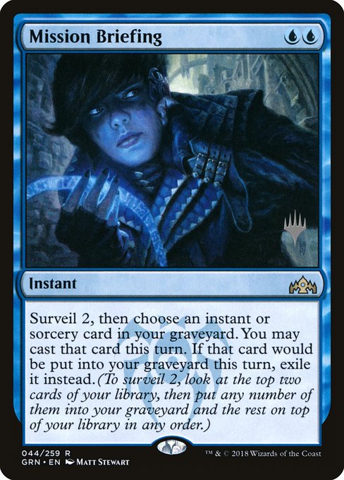 Mission Briefing - Guilds of Ravnica Promos